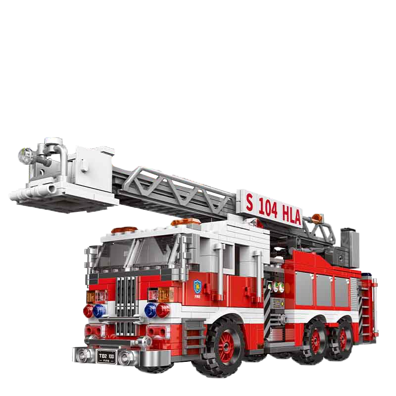 Fire Truck Building Blocks